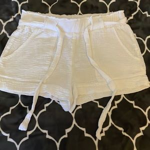 White shorts
